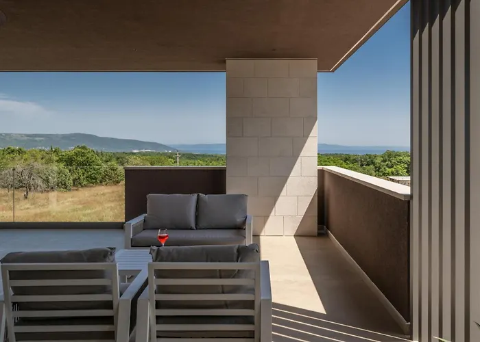 ヴィラ Luxury Teulu With Sea View By Istrabook